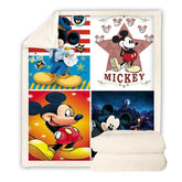 Mickey Mouse Throw Blanket